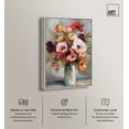 thumbnail image 2 of Bold Flower Vase Canvas Print Autum Art by Art Remedy, Silver Frame, 16 x 24, 2 of 6
