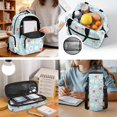 thumbnail image 2 of KUIFORTI Apple Print Kids Backpack Set 4Pcs with Lunch Box Pencil Pouch Water Bottle Sleeve for Teens Elementary Middle School Back to School Gifts, 2 of 7