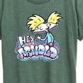 thumbnail image 3 of Hey Arnold! - Graffiti Arnold - Women's Short Sleeve Graphic T-Shirt, 3 of 5