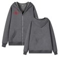 thumbnail image 4 of Futezty Women's Drawstring Zip Up Cute Hoodies Fall Jacket Oversized Casual Sweatshirts with Pocket, 4 of 4