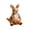 Kangaroo, variant on Voglyf Handmade Patchwork Bushland Cozy Collection Tissue Box DIY Kit, Quilted Craft With Pre-Cut Fabric, Cute Woodland Animal Design, for Adults, Beginners, Handcraft And Home Decor(Wombat)