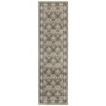 thumbnail image 1 of Oriental Weavers Richmond 2'3" x 7'6" Machine Woven Runner Rug in Gray, 1 of 2