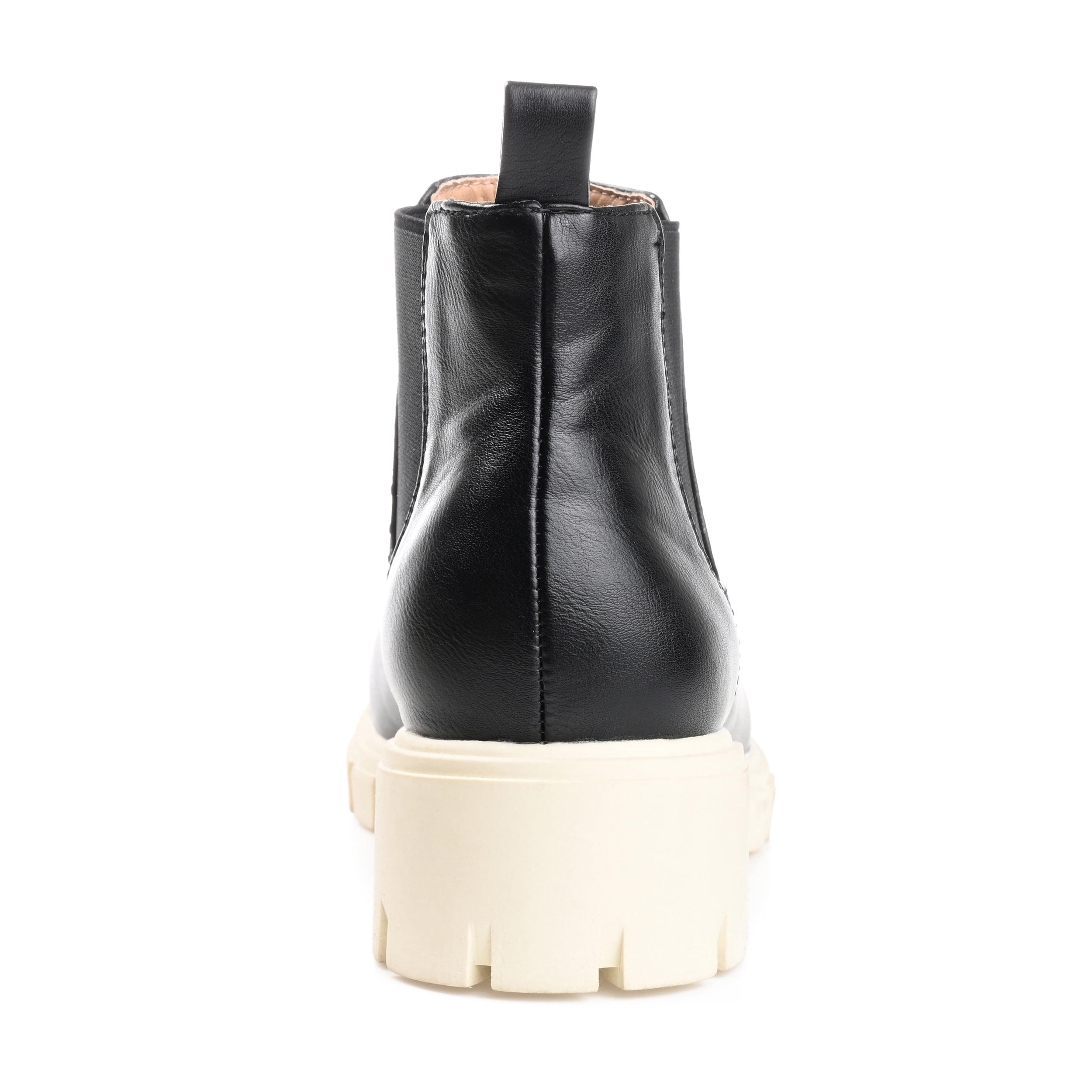 Journee Womens Rorke Pull On Block Heel Booties