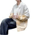 thumbnail image 6 of Maoxin Jackets for Men Casual Loose Fitting Long Sleeved Hooded Jacket Long Sleeve Hoodless Casual Outwear Jackets Khaki 4XL, 6 of 6