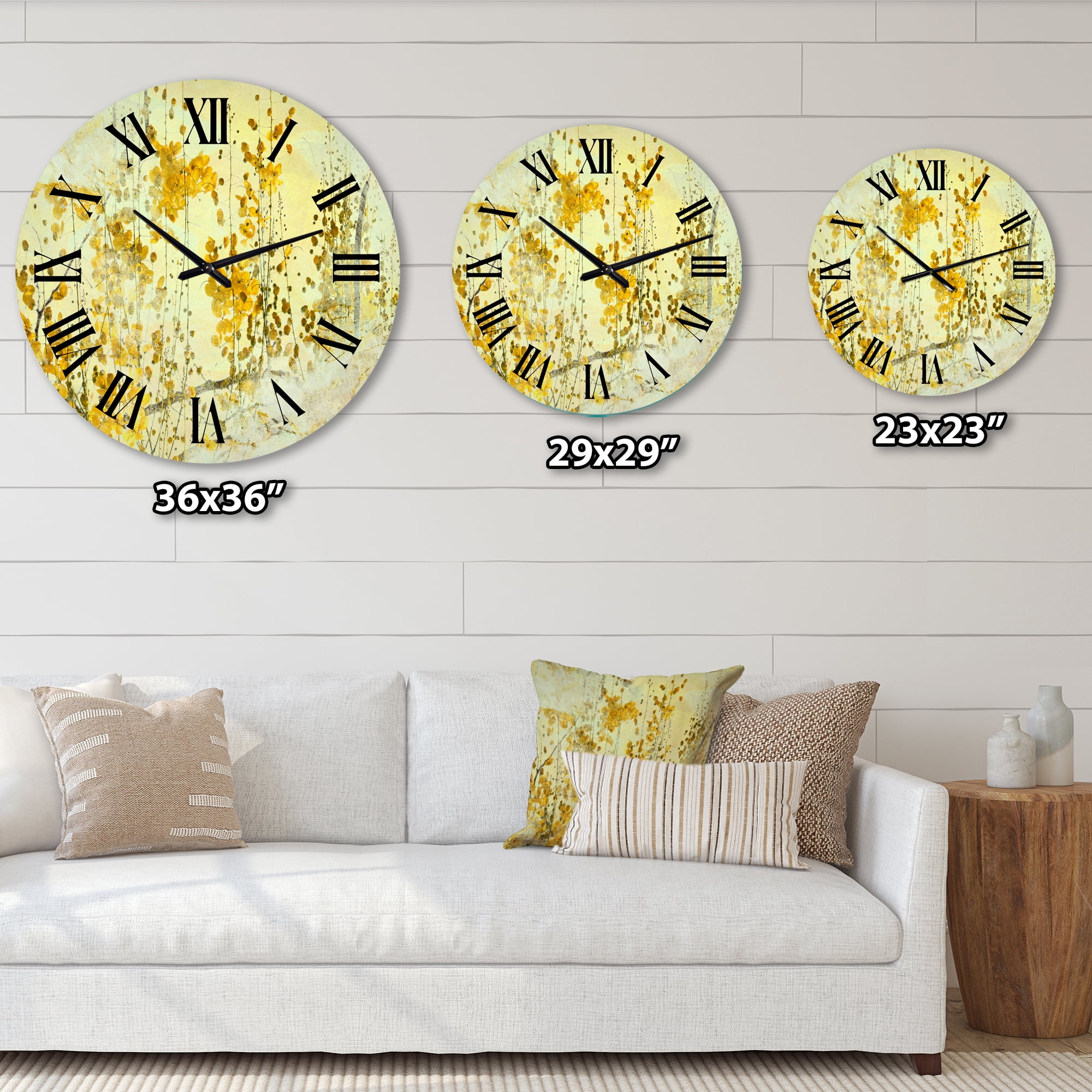 Designart 1 in Quartz Modern/Contemporary Wall Clock