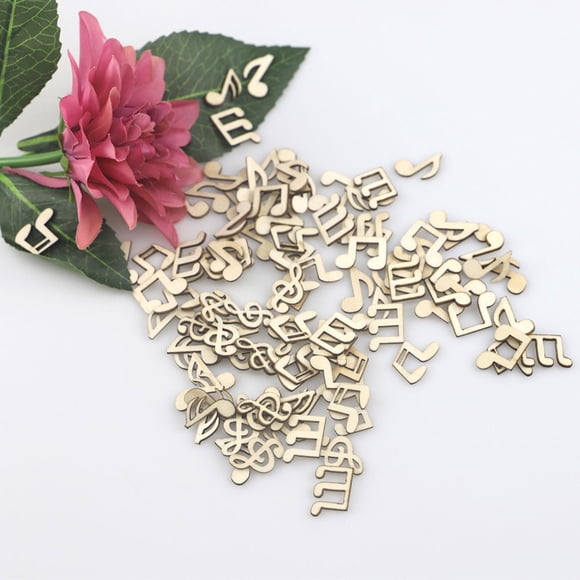 Minkissy 200Pcs Small Unfinished Wood Slices Decorative Wooden Slices Wooden Lubricious Craft Projects