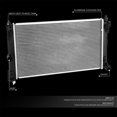 thumbnail image 5 of DNA Motoring OE Style Aluminum Core Racing Radiator 13666 for 18-21 Toyota C-HR Corolla, 5 of 7