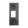 thumbnail image 2 of Steel Deadbolt Strike Plate by Hill and Lock (1.5" x 3.625" H, .250" W - Matte Black), 2 of 3