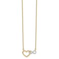 thumbnail image 5 of Auriga Fine Jewelry 14K Yellow Gold Heart with Infinity Symbol Necklace 17" Valentine's Day Gift for Women, 5 of 5