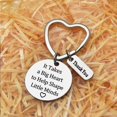 thumbnail image 5 of PinesC Teacher Gifts for Women Men Graduation Gifts for Teacher Thank You Gifts - It Takes a Big Heart to Help Shape Little Minds Keychain, 5 of 5
