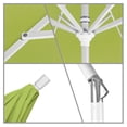 thumbnail image 4 of California Umbrella GSCU118170-5429-DWV Parasol de Marché Rond en Aluminium de 11 Pi, Inclinaison à Col et Mât Blanc - Sunbrella Macaw, 4 of 4