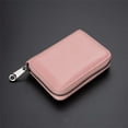 thumbnail image 5 of Saipulusi RFID Blocking Women's Card Holder Leather Wallet, Pink, 5 of 6