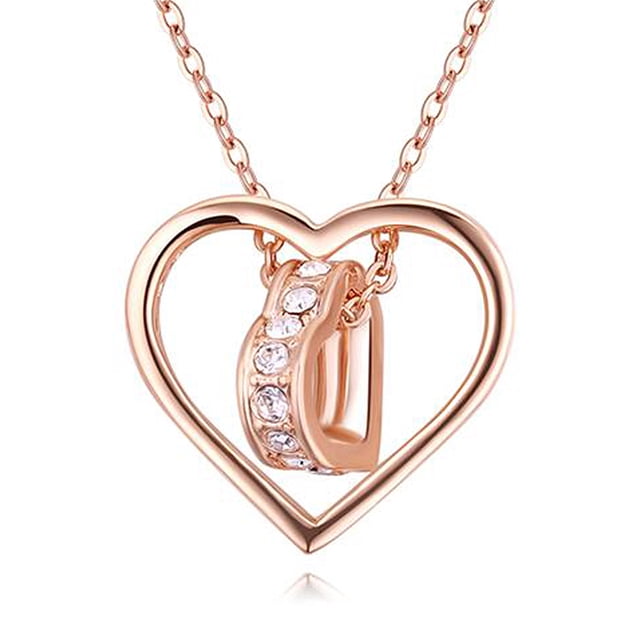 Dije con Cadena OCEAN HEART AC18-339