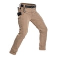 thumbnail image 3 of Lekwk Work Pants for Men Lightweight Quick Dry Baggy Cargo Pants Elastic Waist Lounge Athletic Trousers with Pockets Hiking Gym Sports Activewear, 3 of 7