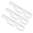 thumbnail image 3 of Eye Measurement Ruler, Accurate PD Measuring Ruler  Edges Perfect Match Millimeters  Positioning 2 In 1 Bridge Design  For Glasses Frame Replacement, 3 of 8
