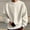 White, variant on KeShDi Long Sleeve Shirts for Men Fashion Men Comfortable Solid Casual Long Sleeve Round-Neck Sweatshirt White 3X