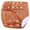 Brown, variant on kusrkot Adult Cloth Diaper Washable for Incontinence Undewear for Old People Disabled No Blue