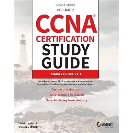 Pre-Owned CCNA Certification Study Guide Volume 2: Exam 200-301 v1.1 (Sybex Study Guide) 9781394302154 1394302150 Paperback Second edition