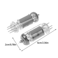 thumbnail image 3 of 2Pcs 6K4 Vacuum Tubes Valve Electronic Tube Upgrade for Pairing Tube Audio Amplifiers, 3 of 7