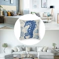 thumbnail image 5 of nygtbtfer Throw Pillow Case Sea Ocean Decor S Coastal for Pillow Inserts, 2Pack Pillow White, 5 of 7