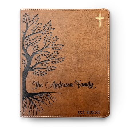 Personalized NIV Family Bible, Custom Engraved NIV Family Tree Journaling Bible, Wedding Gifts, Christian Gifts, Family Bible for Wedding