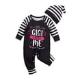 thumbnail image 3 of DOLITY Baby Clothes with Hat Casual Cute Comfortable Baby Jumpsuit Baby 3 to 6Month, 3 of 8