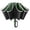 Green, variant on Reverse Folding Umbrella for Car, Portable Inverted Umbrella with Carabiner Handle, Compact Wind Proof Rain and Sun Protection, Car Umbrella for Women Men, Umbrellas, Black