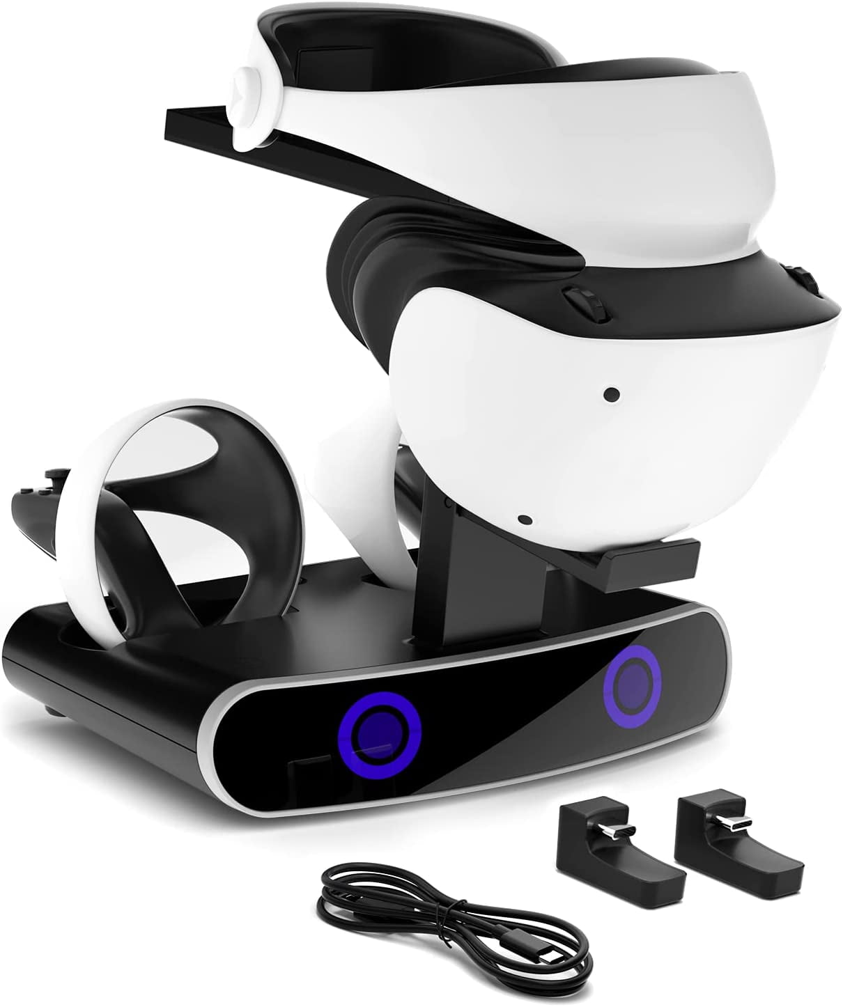 Bolt Typisk Reception PSVR Stand - Charge, Showcase, and Display your PS4 VR Headset and  Processor - Compatible with Playstation 4 PSVR - Walmart.com