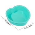 thumbnail image 4 of Yhmxh Mini Heart Cake Pan, 5 Inch Silicone Heart Cake Mold Baking Pan Nonstick Heart Shaped Molds for Valentine’s Day Anniversary Birthday Cake Snack Tart Muffin Cupcake Cheesecake Baking, 4 of 7
