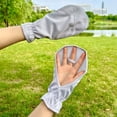 thumbnail image 4 of Yhmxh UPF 50+ Sun Protection Driving Gloves, Fingerless Touch Screen UV Protection Mittens with Flip Cover, Breathable Lightweight Anti-UV Sun Sleeves Gloves for Women Cycling Driving Outdoor, 4 of 6