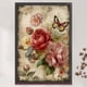 thumbnail image 3 of Hilo de bordar de algodón completo, 11CT, estampado de flores y mariposas, punto de cruz, 40x60cm, 3 of 9