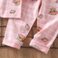 thumbnail image 6 of TOWED22 Toddler Boys Outfits 2 Piece Printed Long Sleeve Crewneck Top Jogger Pants Soft Fall Winter Clothing Set(Light Pink,18-24 M), 6 of 6