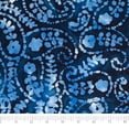 thumbnail image 2 of SINGER Fabric, 100% Cotton Print Batik, 3 Yards Cut, Blue Paisley, 2 of 2