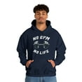thumbnail image 6 of No Gym No Life Unisex Heavy Blend Hooded Sweatshirt, 6 of 9