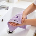thumbnail image 4 of Tyidzon Children's Facial Towel, Washcloth Towels, Face Towels Hand Towels for Bathroom, Fingertip Towels Children Wash Cloths for Hand, Face, Shower, 10X20 Inch, 4 of 7