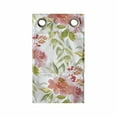 thumbnail image 1 of Vintage Rose Hanging Pocket Organizer, Watercolor Leaves and Flowers Pattern, Printed Polyester Storage Bag with Pockets, 9" x 16", Blush Olive Green White, 1 of 2
