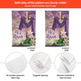 thumbnail image 4 of SPXUBZ He is Risen Spring Easter Small Garden Flag 12x18 Vertical Double Sided Burlap, 4 of 7