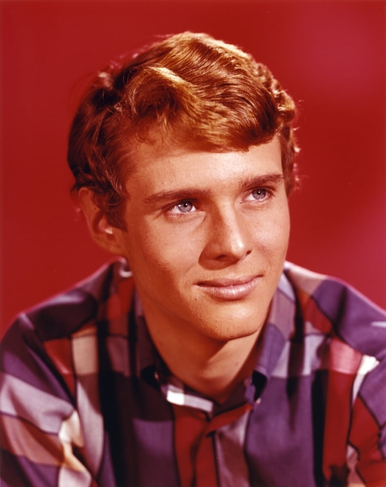 Jay North in Checkered Portrait Photo Print (24 x 30)