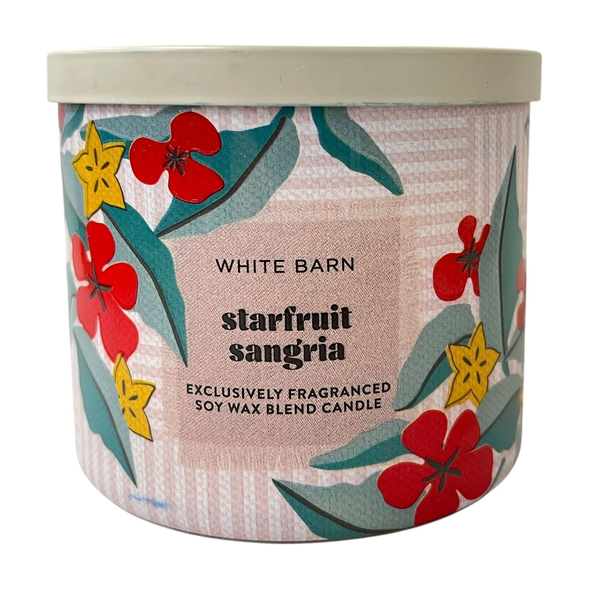 Bath & Body Works Starfruit Sangria Scented 3 Wick Candle 14.5 oz