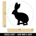 thumbnail image 2 of Jack Rabbit Silhouette Rubber Stamp for Scrapbooking Crafting Stamping - Mini 1/2 Inch, 2 of 7