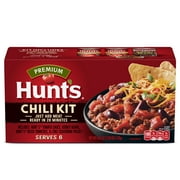 Hunt's Chili Kit, Just Add Meat Chili Kit, 44.8 oz, 3 Pack