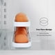 thumbnail image 5 of Dispensador de huevos para refrigerador, enrollable automáticamente, caja para guardar huevos de gallina, bandeja para huevos de 35,8 x 8,6 x 10,4 cm, 5 of 5