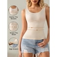 thumbnail image 3 of Athlemo Women's Shapewear Tummy Control Compression Slimming Camisole Tank Top, 3 of 7