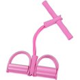 thumbnail image 1 of 4-Tube Foot situp Pedal,Multi-Function Resistance Tension Rope,Yoga Strap Elastic Pull Rope Fitness Equipment for Abdominal/Waist/arm/Leg Resistance Band Abdominal Trainer, 1 of 7
