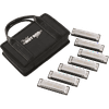 Fender Hot Rod Deluxe Harmonica 7 Pack with Case - 7 Different Keys #0990708049