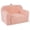 Pink, variant on Costway Kids Couch Portable Toddler Sofa with Handle Anti-slip Base Removable Comfy Chair Blue