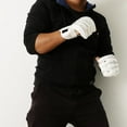 thumbnail image 3 of Almencla Gants de Boxe Punch Punch MMA Muay Thai Blanc, 3 of 8