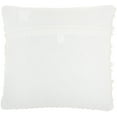 thumbnail image 2 of Nourison Life Styles White Decorative Throw Pillow , 17"X17", 2 of 5