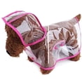 thumbnail image 2 of Kkkded Dog Raincoat, Adjustable Transparent Dog Rain Jacket with Hooded Waterproof Dog Rain Coat Light Pet Poncho S-6XL, 2 of 9