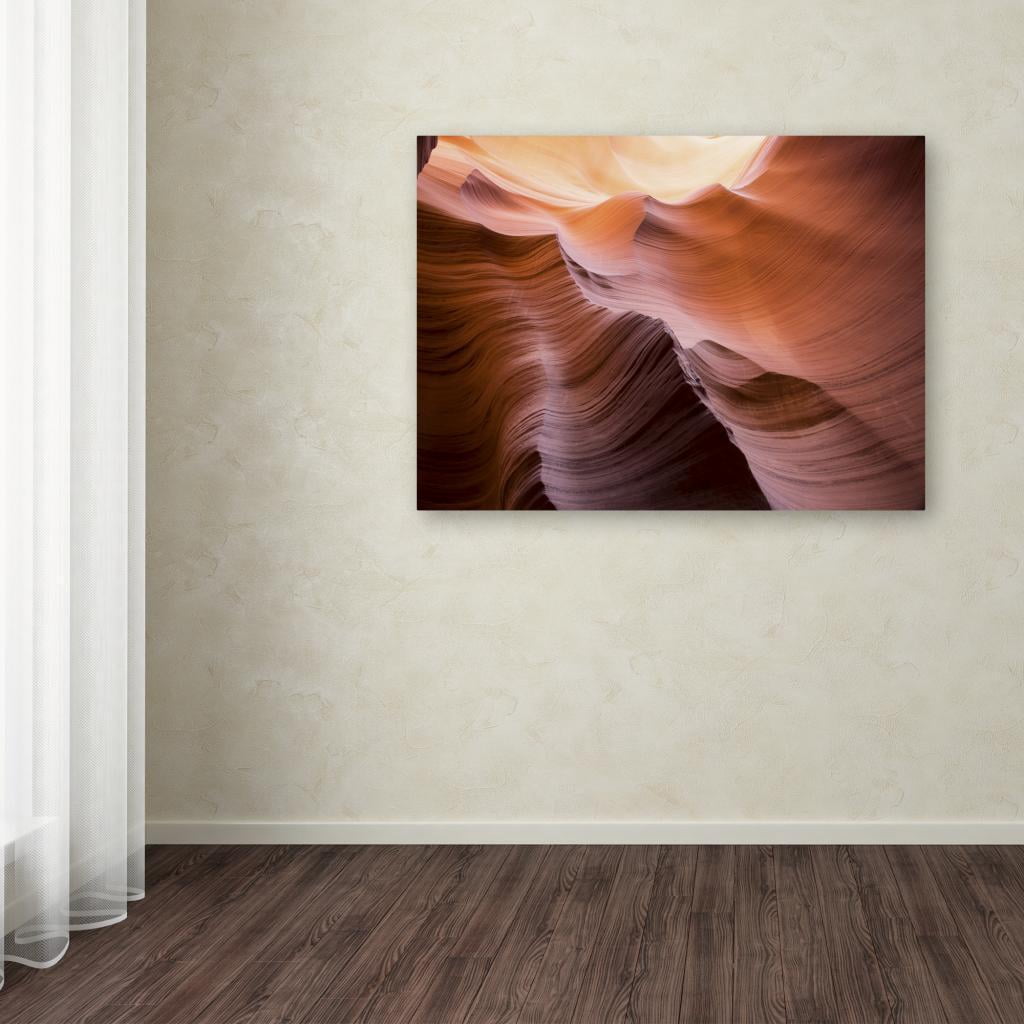 Trademark Fine Art "Smooth II" Canvas Art by Moises Levy